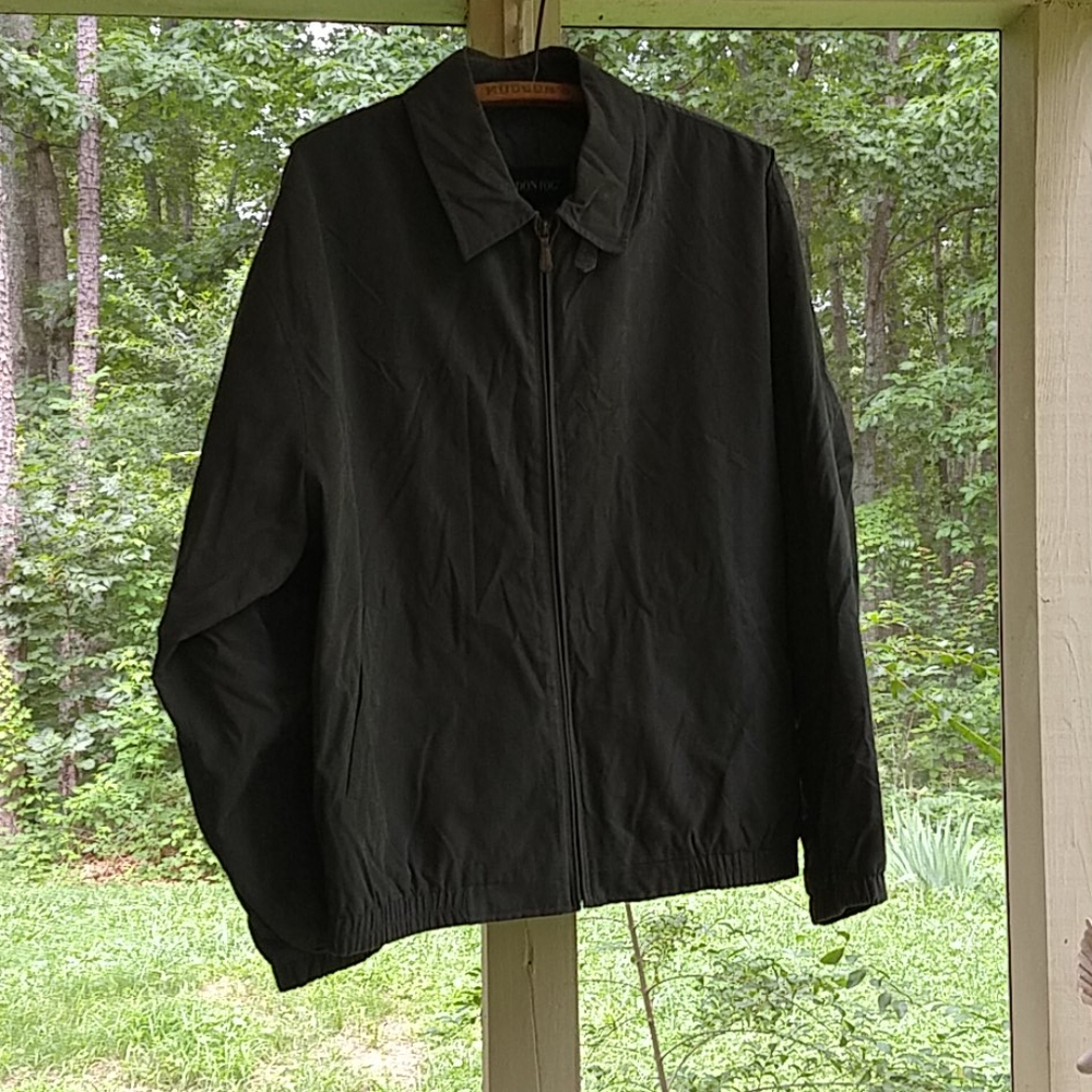 Green London Fog Jacket Men's L